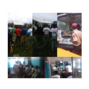 37 corpers involved in auto crash, minutes after leaving camp .