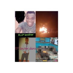 Medical student, dad killed after Edo tanker explosion .