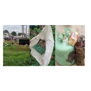 Bomb discovery causes panic in Delta .