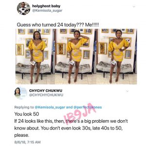 Nigerian gospel musician, Chychy, age-shames Holy Ghost baby on her birthday