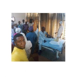 Health minister visits man who developed leg injury, years after trekking for Buhari