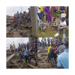 One feared killed, 50 trapped as building collapses in Abuja .