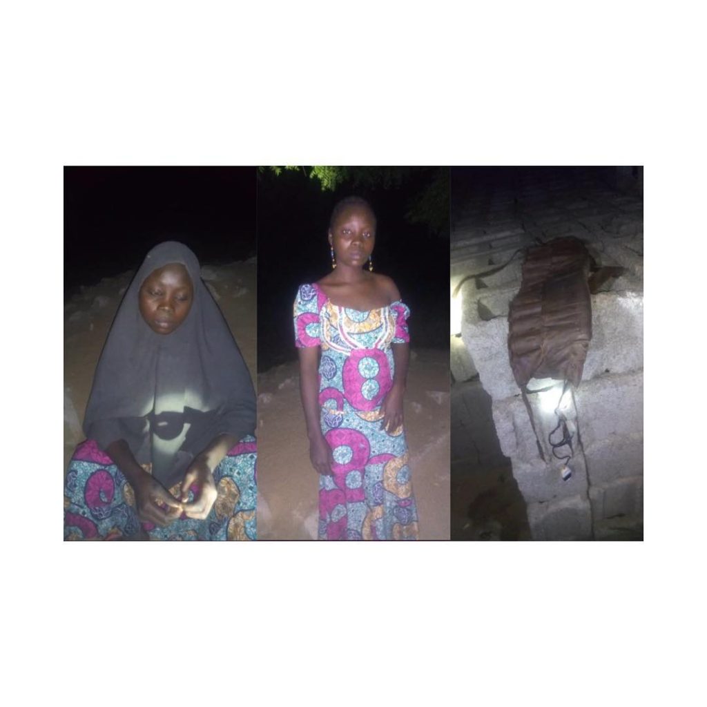 suicide bomber intercepted near unimaid .