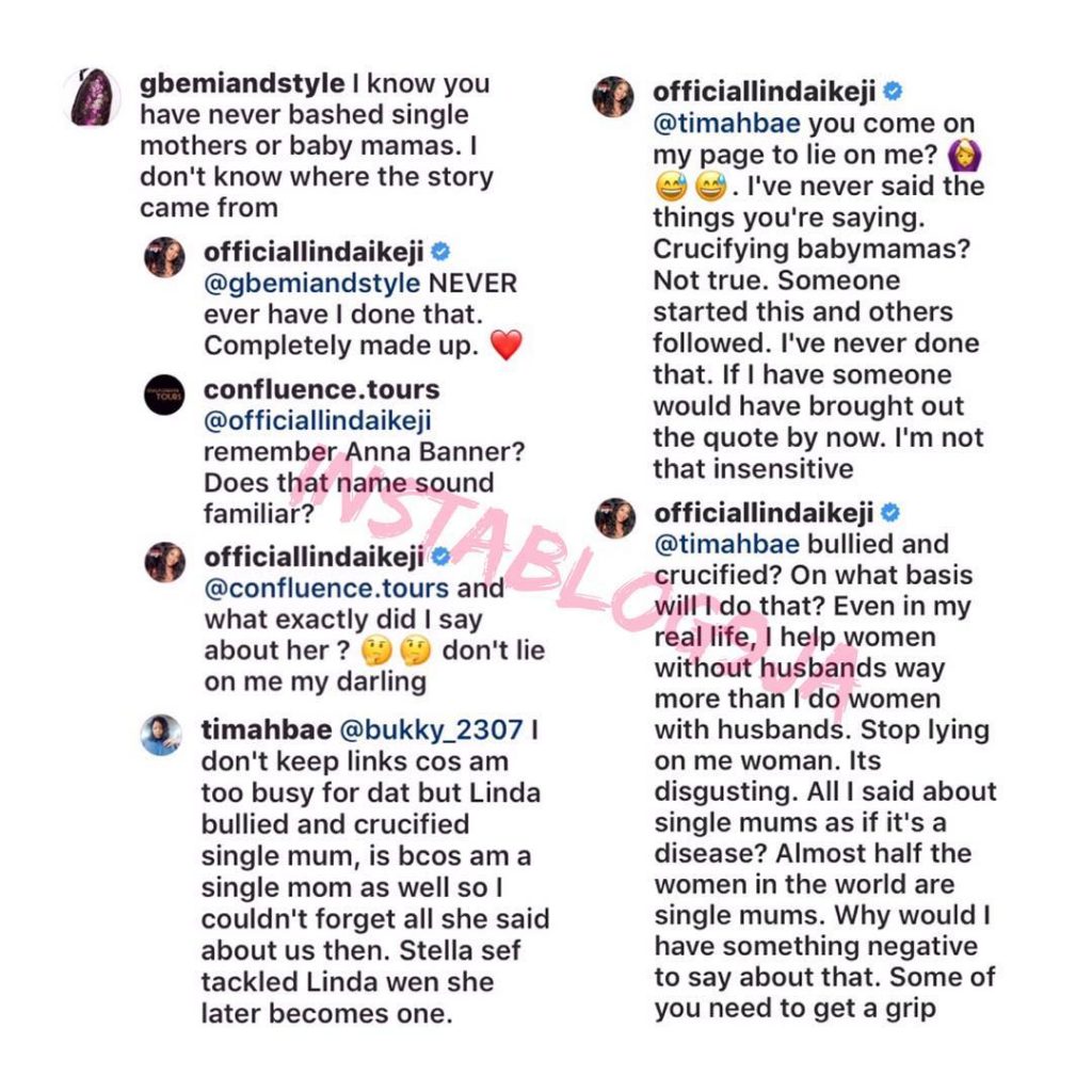 Babymama Slandering: #LindaIkeji fights tooth and nail to clear her name