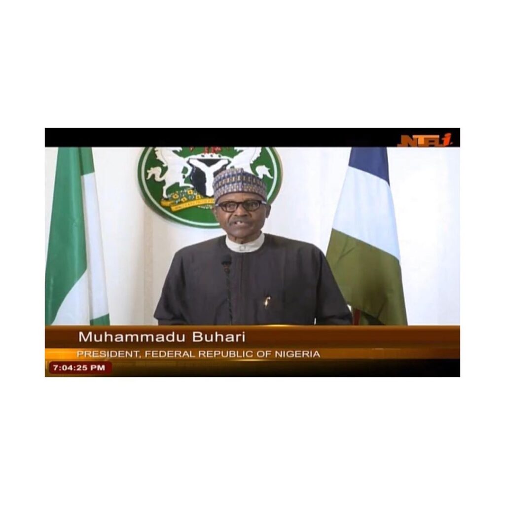 Buhari locks down Lagos, Abuja, Ogun for two weeks