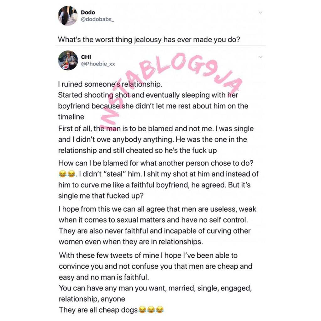 How jealousy once made me ruin someone’s relationship - Nigerian writer, Chi
