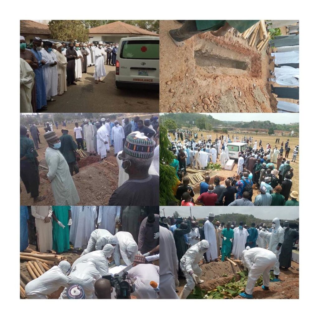 Covid-19: Pres. Buhari’s COS, Abba Kyari, laid to rest at Gudu cemetery in Abuja
