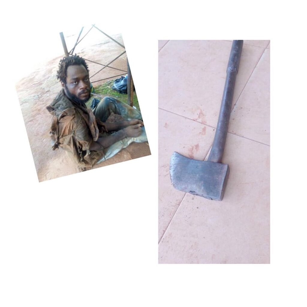 Mentally challenged man axes his father to death in Anambra