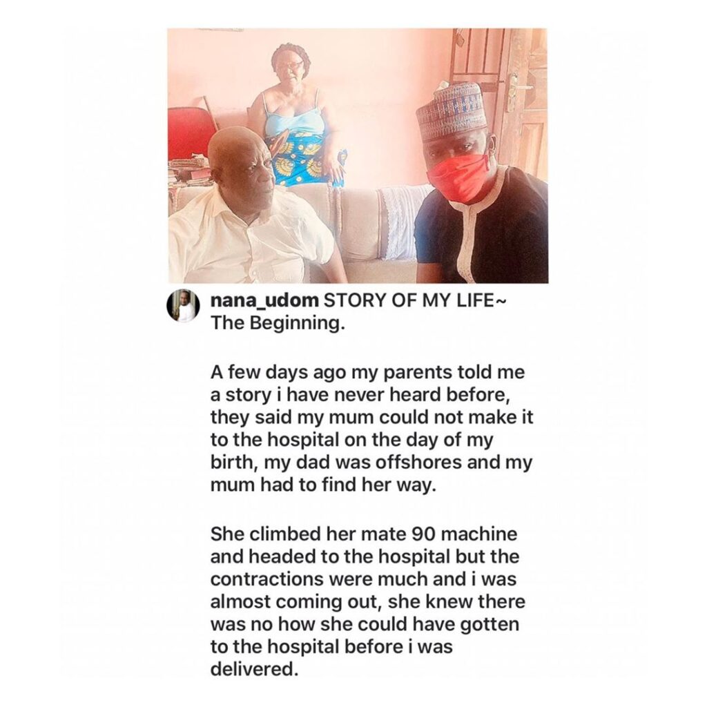 34 years after he was born, Governor Udom Emmanuel’s Senior Special Assistant, on Multilateral & Donor Agencies, @nana_udom ,traces family who helped his mum deliver of him in their home when she could not get to the hospital. [SWIPE]