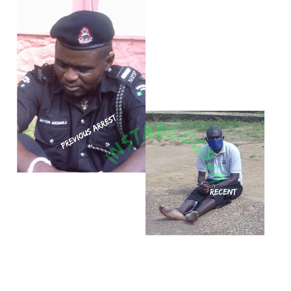 Why I can NEVER stop impersonation - Rearrested dismissed policeman