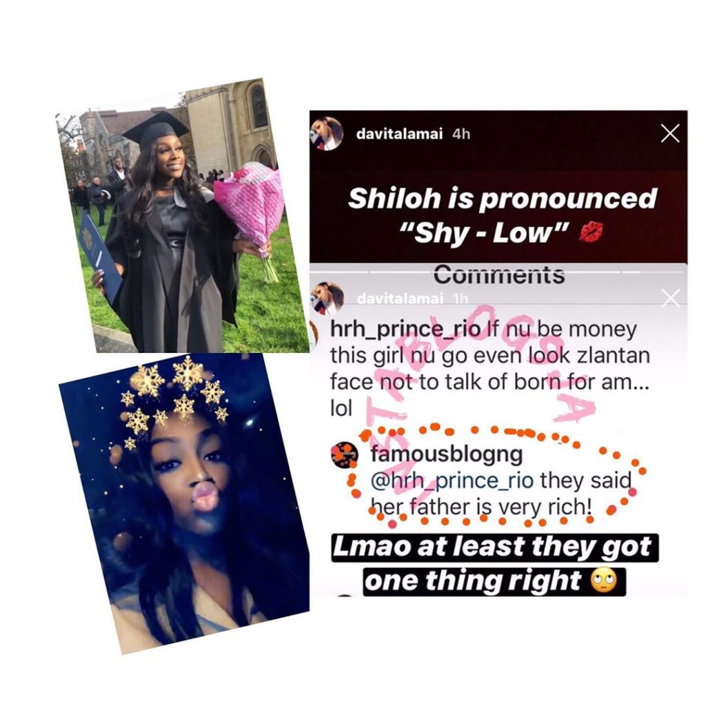 ZlatanIbile’s British babymama schools Nigerians on how to pronounce their son’s name, as she confirms she’s from a very rich home