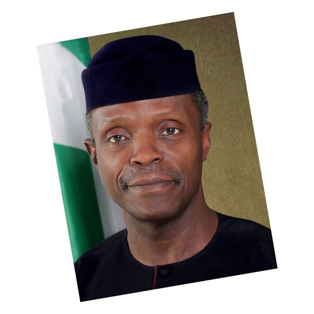 Cybercrime is an electronic crime. I don’t see how you can investigate that by seizing people’s phones — V.P Osinbajo