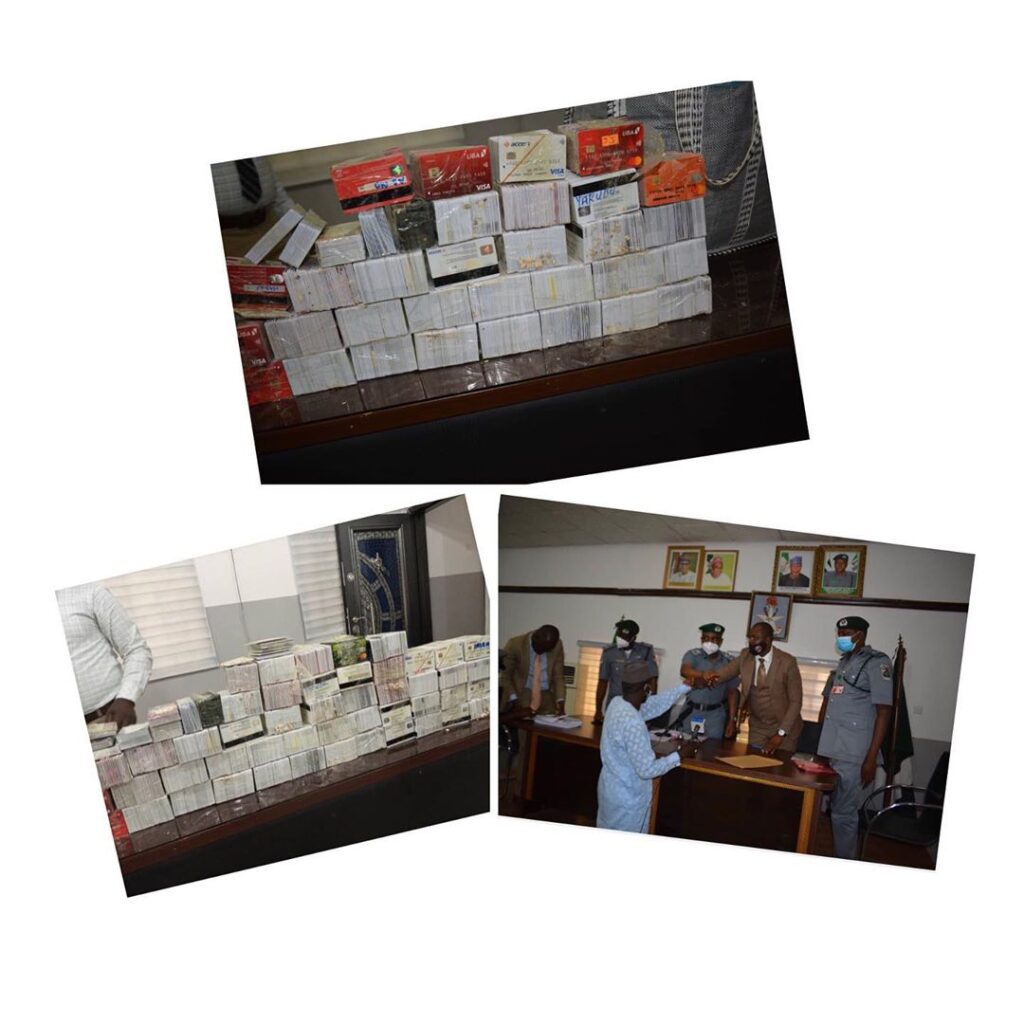 Customs nabs another man with 5,342 ATM cards in Kano .