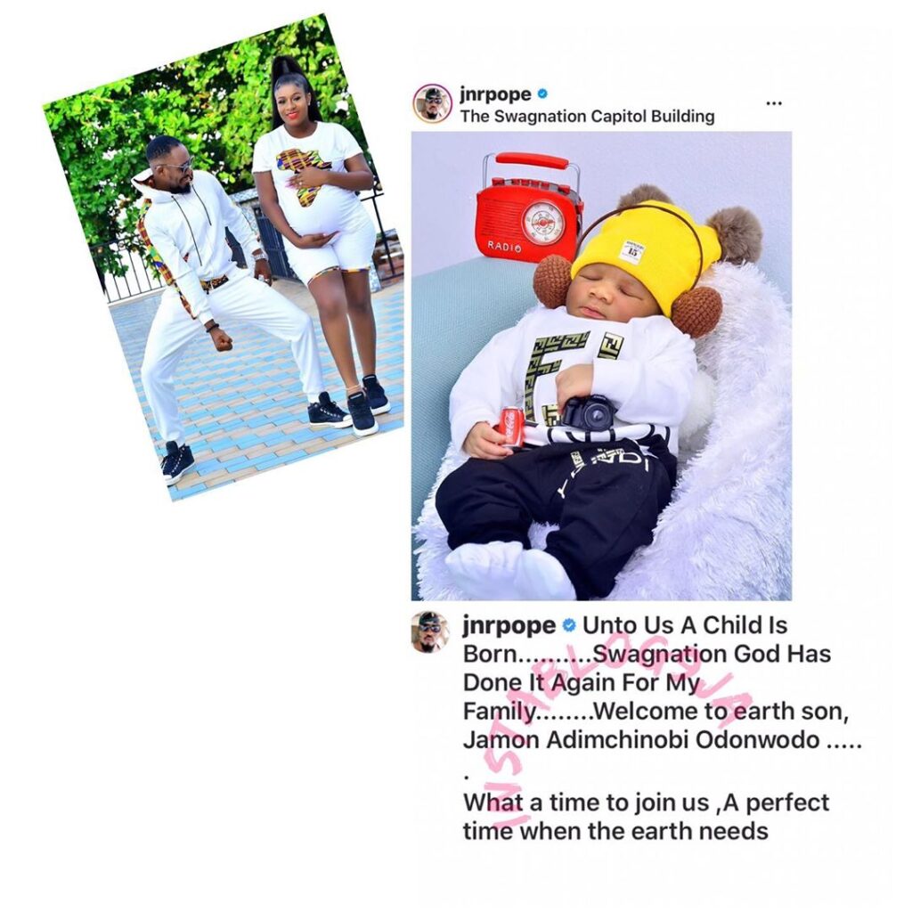 Actor Pope Odonwodo and wife welcome another child [Swipe]