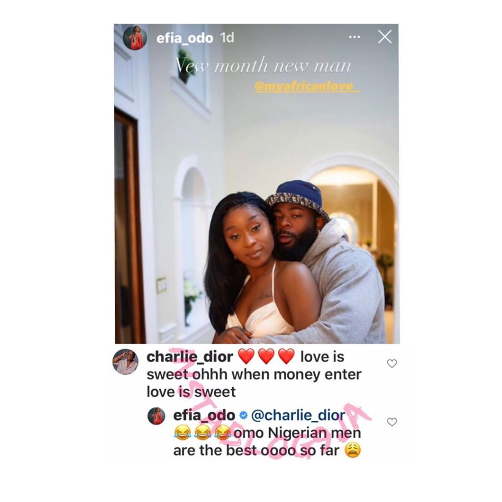 “Nigerian men are the best,” Ghanaian actress, Efia Odo declares, as she shows off her new man