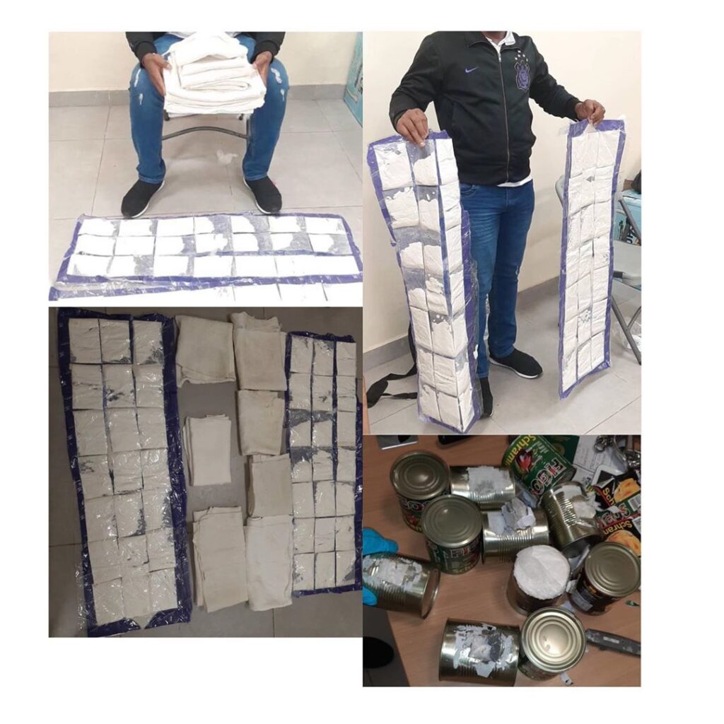 2 Men Nabbed With 16.65Kg of Cocaine Worth N2bn in Lagos