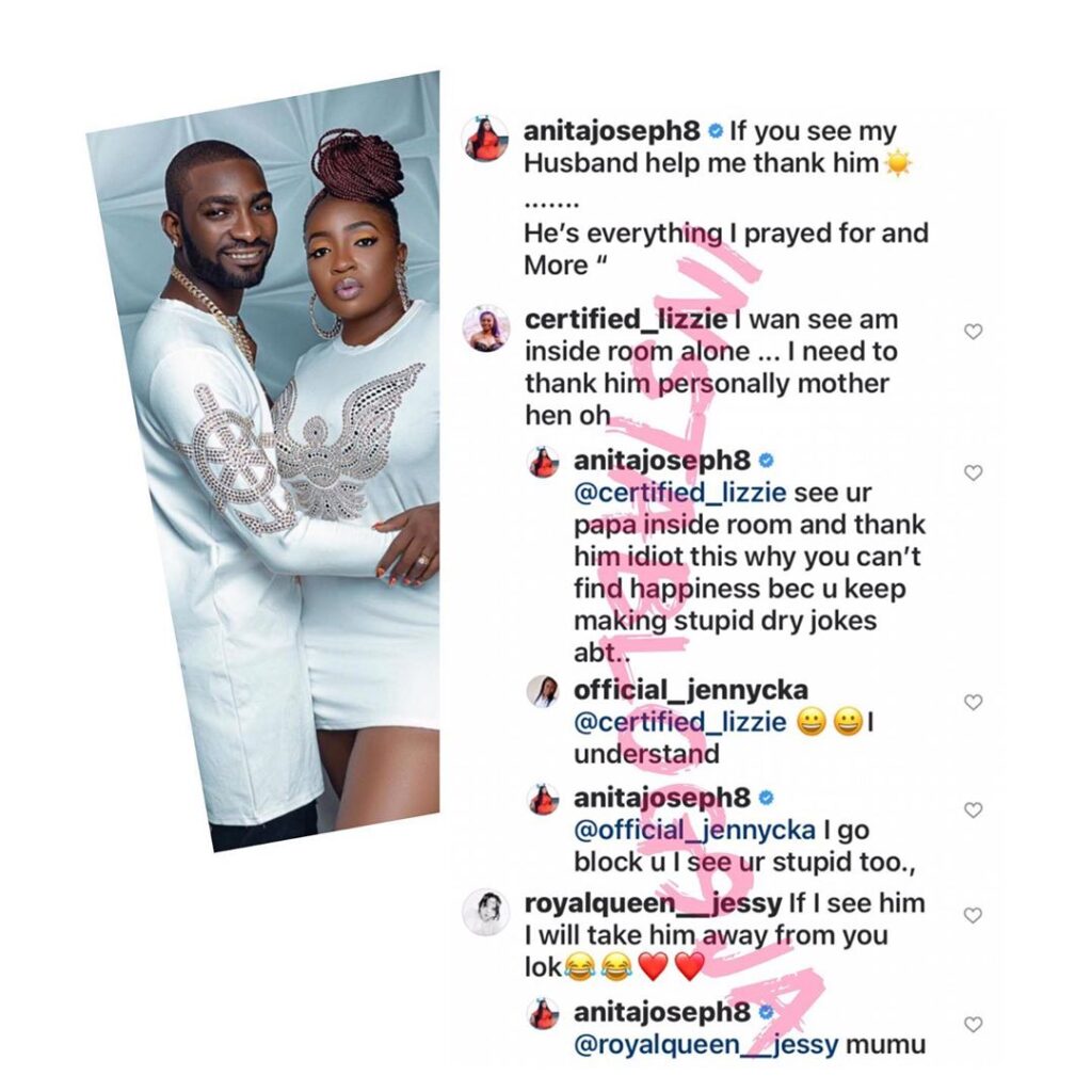 Actress Anita Joseph comes under fire after she asked fans to pray for her husband. [Swipe]