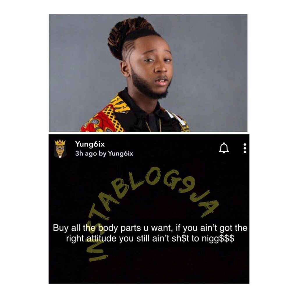 Rapper Yung6ix pens an important message to ladies