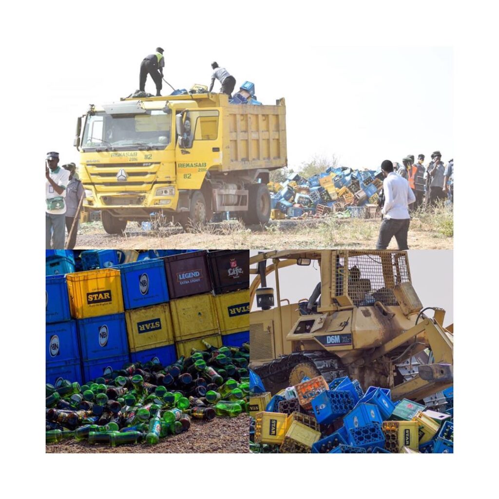 Hisbah destroys beer worth N200m in Kano