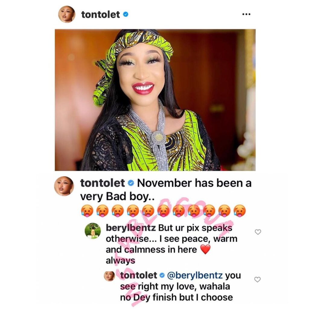 Forget that I’m smiling in my pictures. I have problems too — Actress Tonto Dikeh [Swipe]
