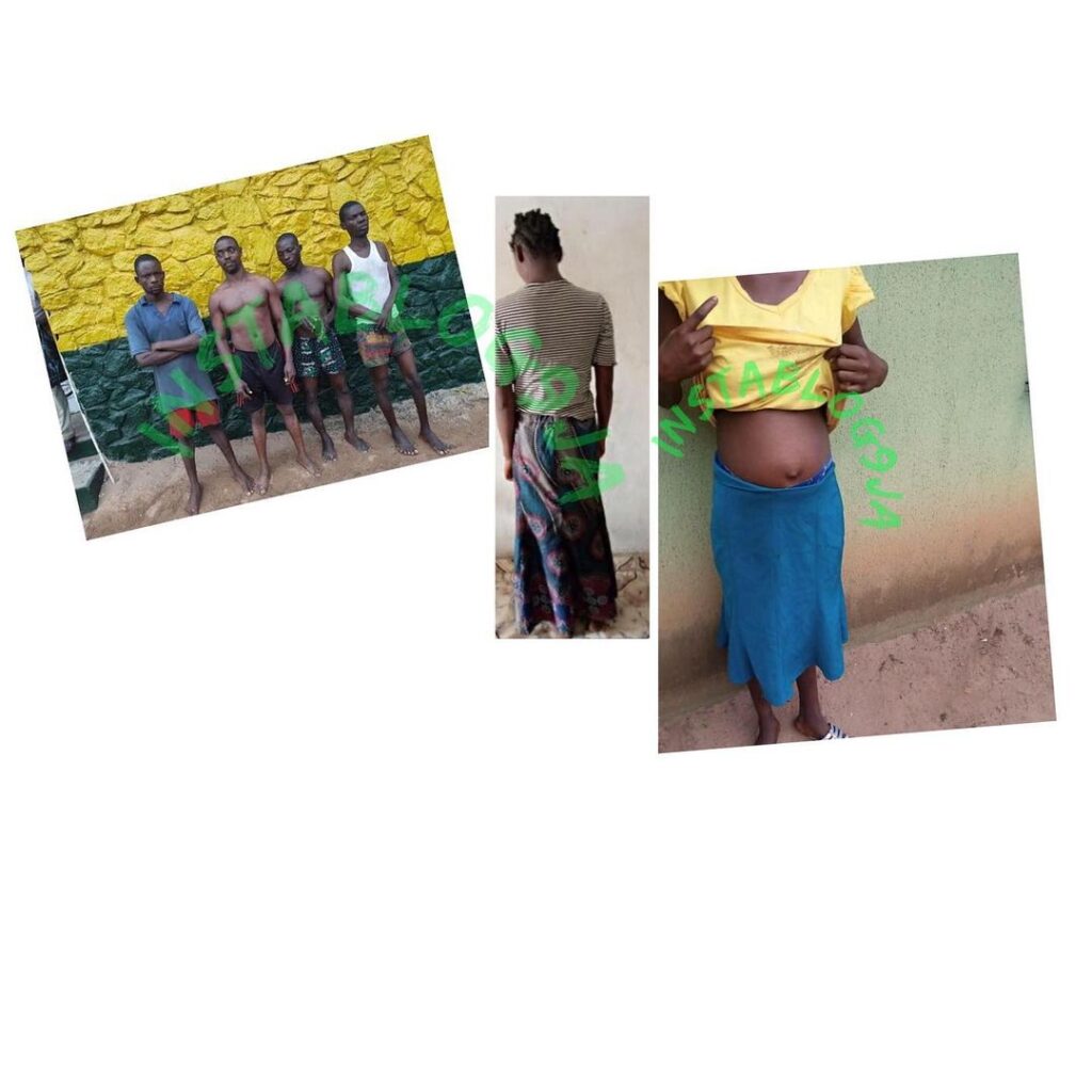 15yr old orphan who was defiled by five men, falls pregnant