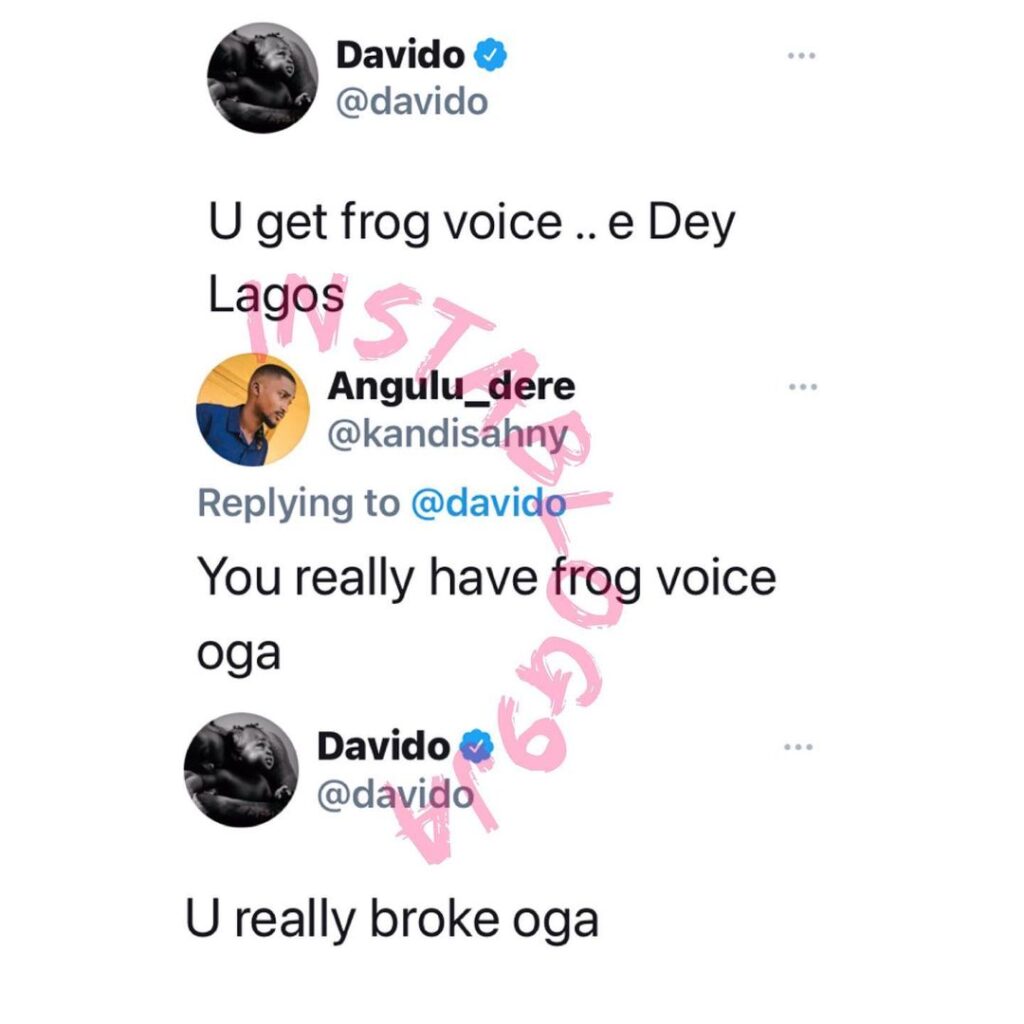 Davido reveals the financial status of a follower