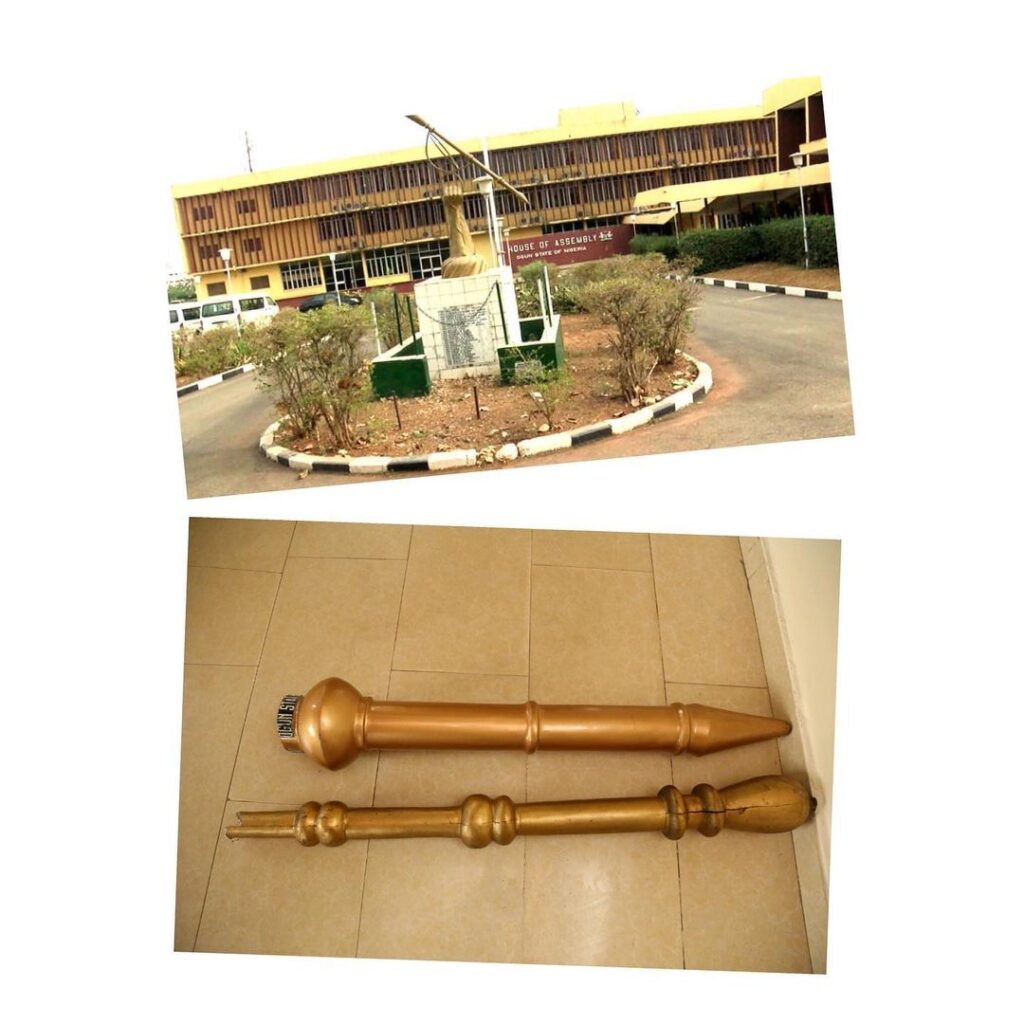 Stolen Ogun House of Assembly Mace Recovered