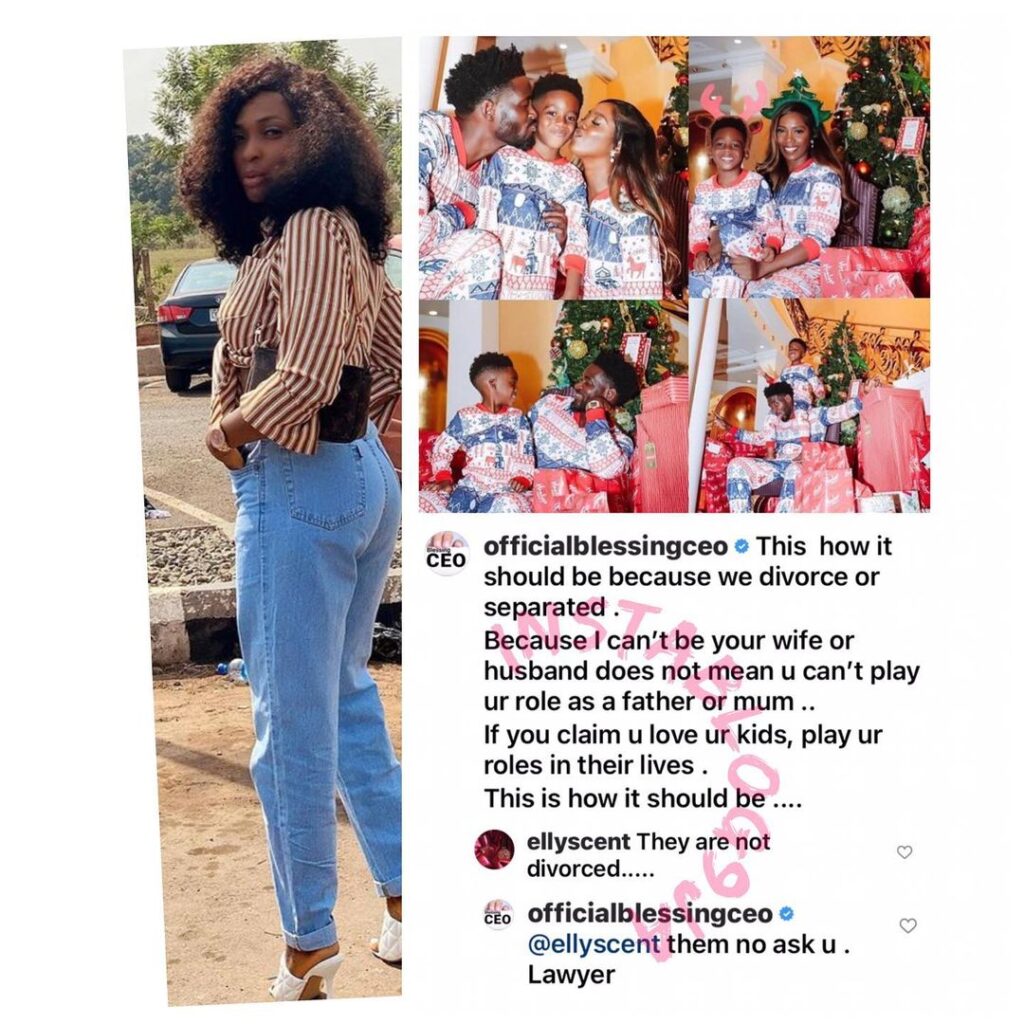 Blogger Blessing Okoro uses Tiwa Savage and Teebillz as the SI unit of divorcees