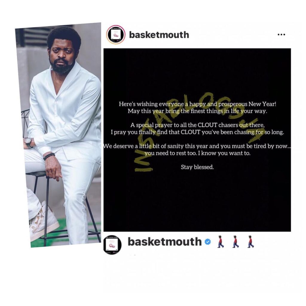 Comedian Basketmouth tackles clout chasers