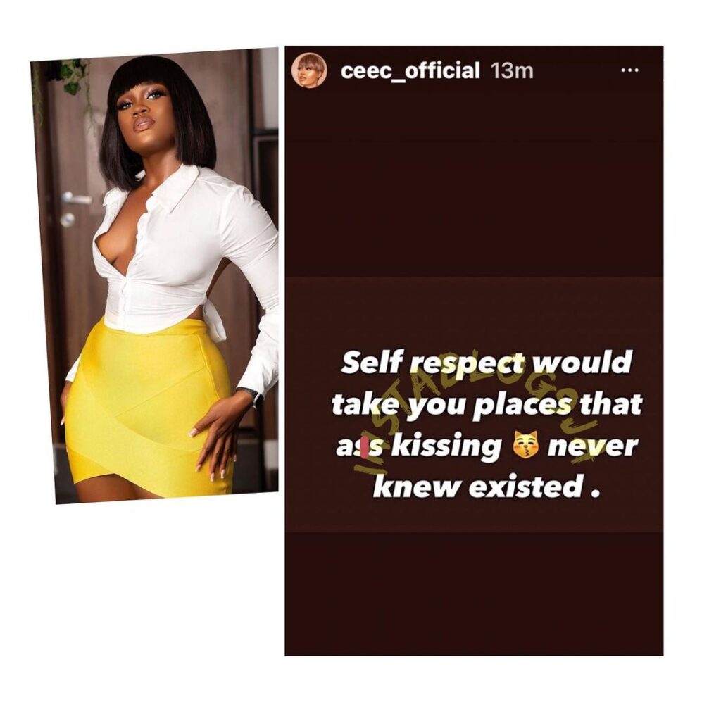 Reality TV Star Ceec advises Nigerians on how to make it in life