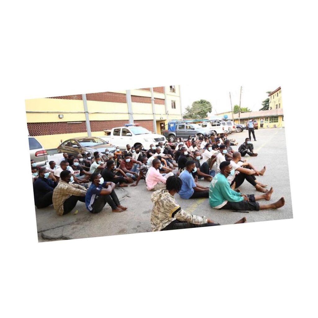 Lagos Police crops 71 fun-seekers for violating COVID-19 protocols