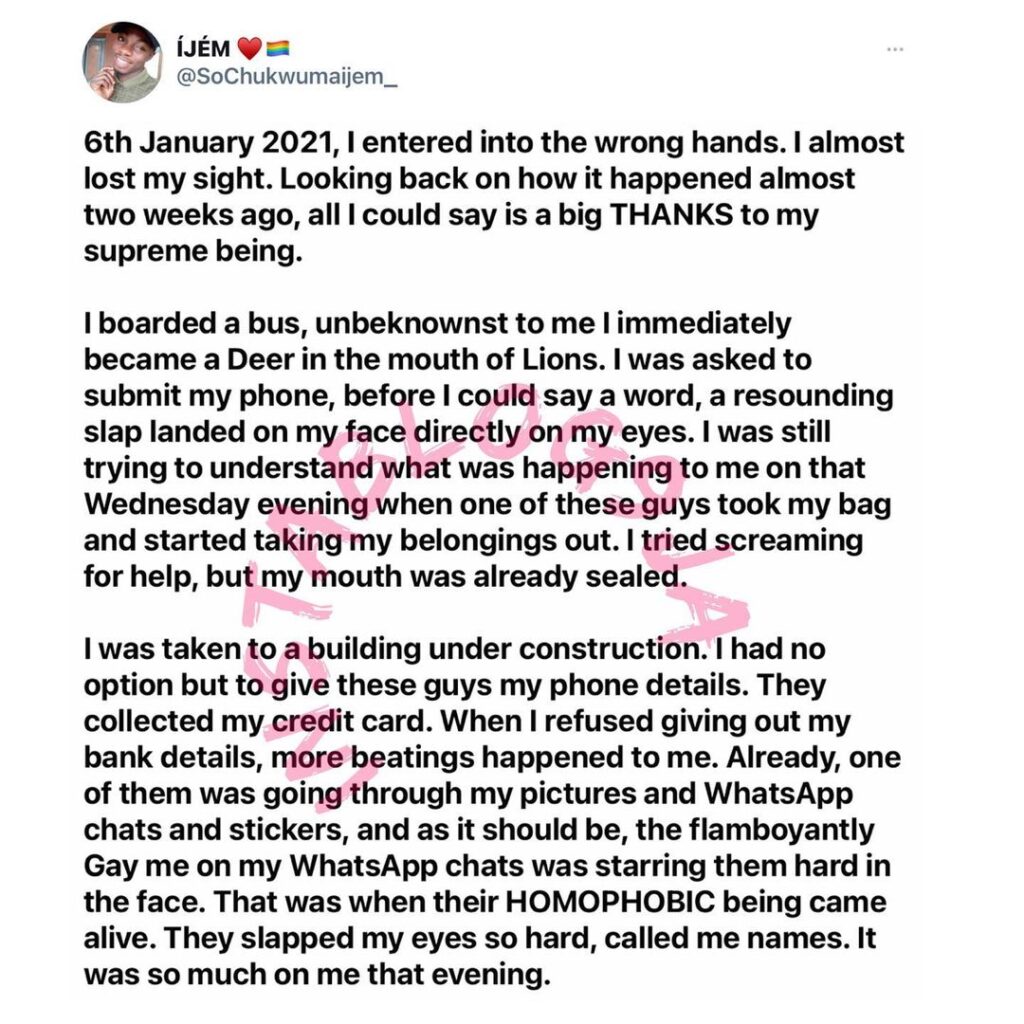 Gay man narrates his horrid ordeal in the hands of one-chance operators [Swipe]