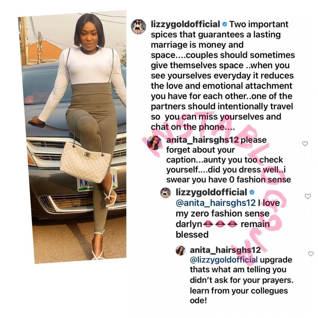 Actress Lizzy Gold while testing her strength in relationship matters, gets bashed for her zero fashion sense