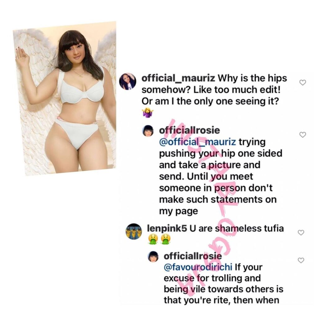 EX-Ultimate Love co-winner, Rose, under fire for sharing a bikini picture [Swipe]