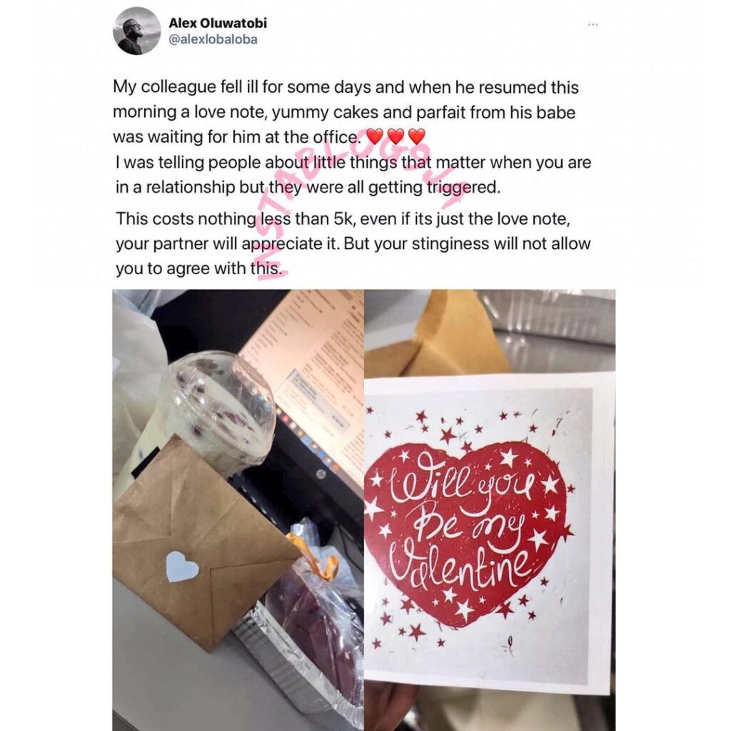 Man returns from his sick leave to receive a Valentine proposal from his girlfriend [Swipe]