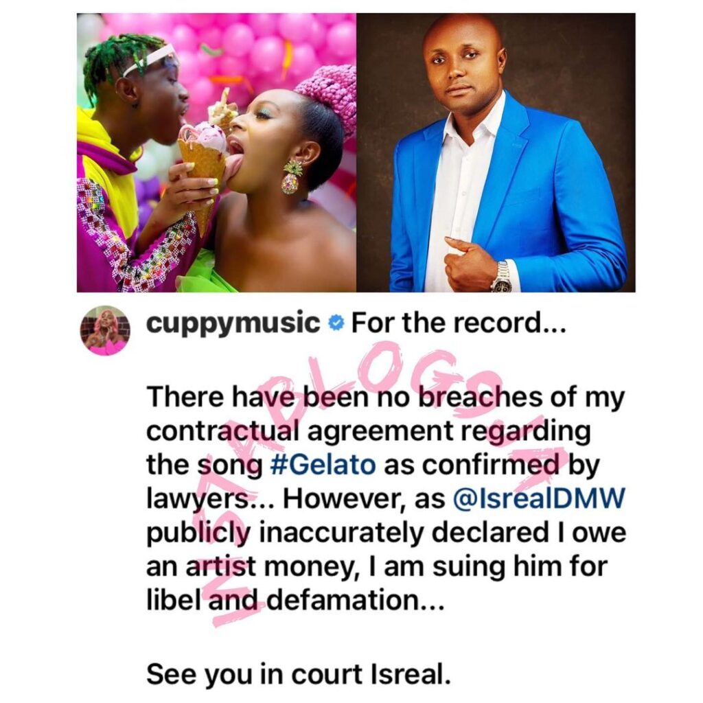 ZlatanIbile Saga: Panic in DMW as DJ Cuppy vows to drag Davido’s aide to court over his claims. [Swipe]