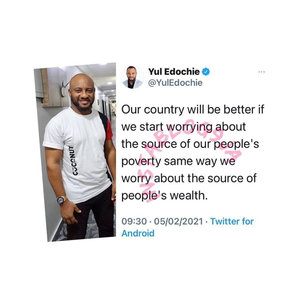 Nigeria will be better if.....— Actor Yul Edochie