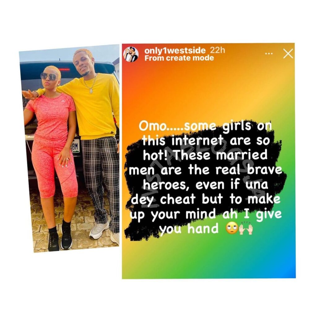 Married men are the real brave heroes because girls online are so hot — Actress Regina Daniels’ brother, Sammy