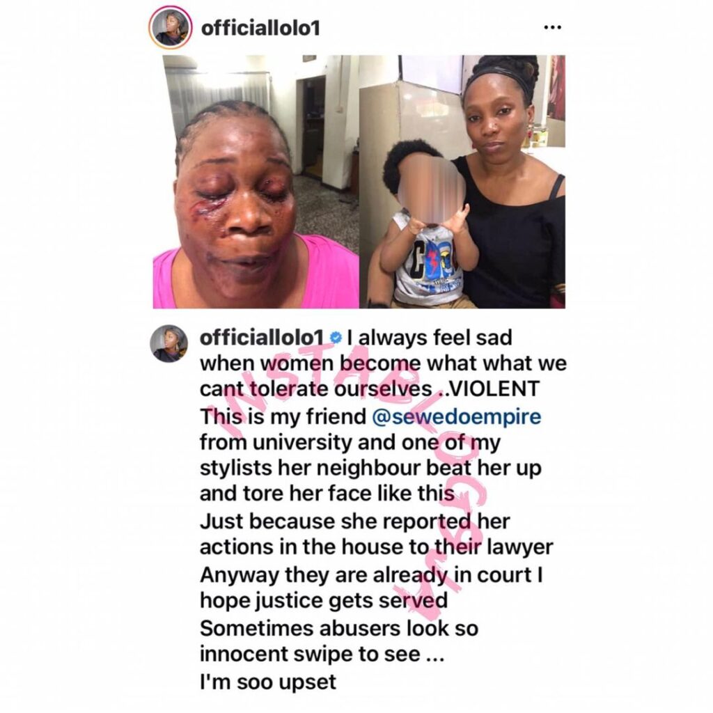 Lady attacks her neighbor for telling on her in Lagos