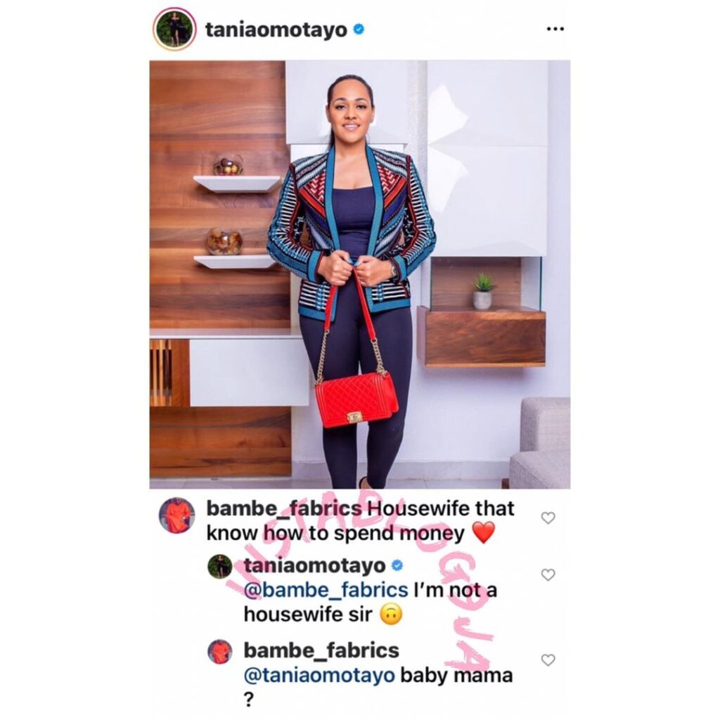 After rejecting the ‘housewife’ tag, troll tries pinning another on business mogul Tania Omotayo