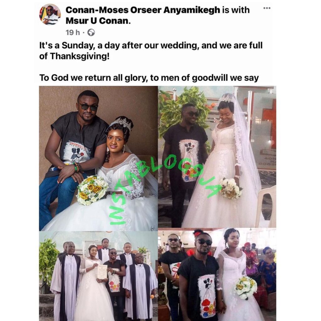 Author Anyamikegh speaks after being criticized for wearing a pair of jean and dashiki to his white wedding. [Swipe]