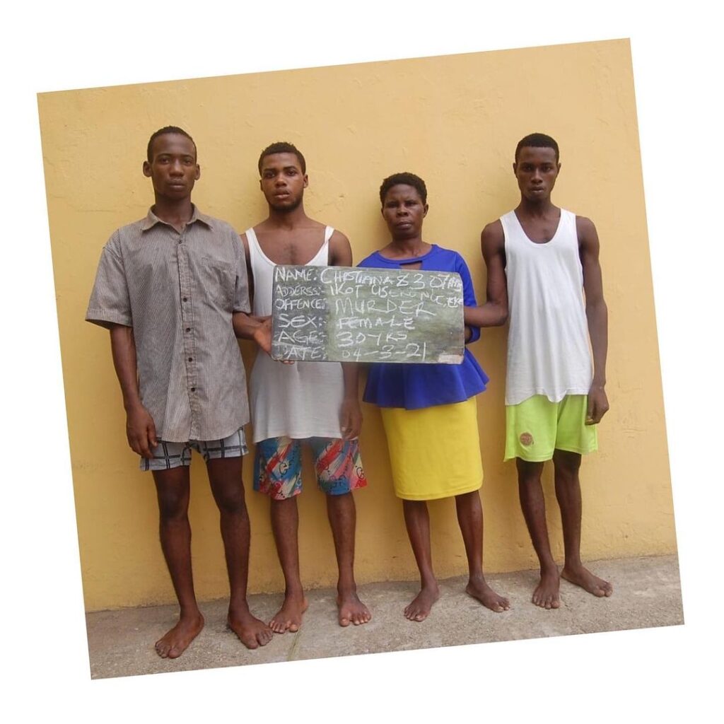 Woman and her four accomplices arrested for beating her step son to death over N100k