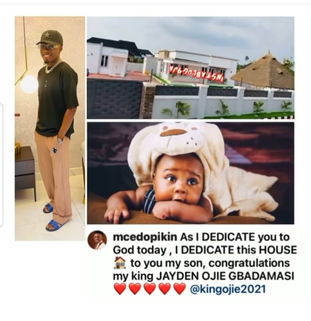Comedian MC Edo shows off his newly acquired home