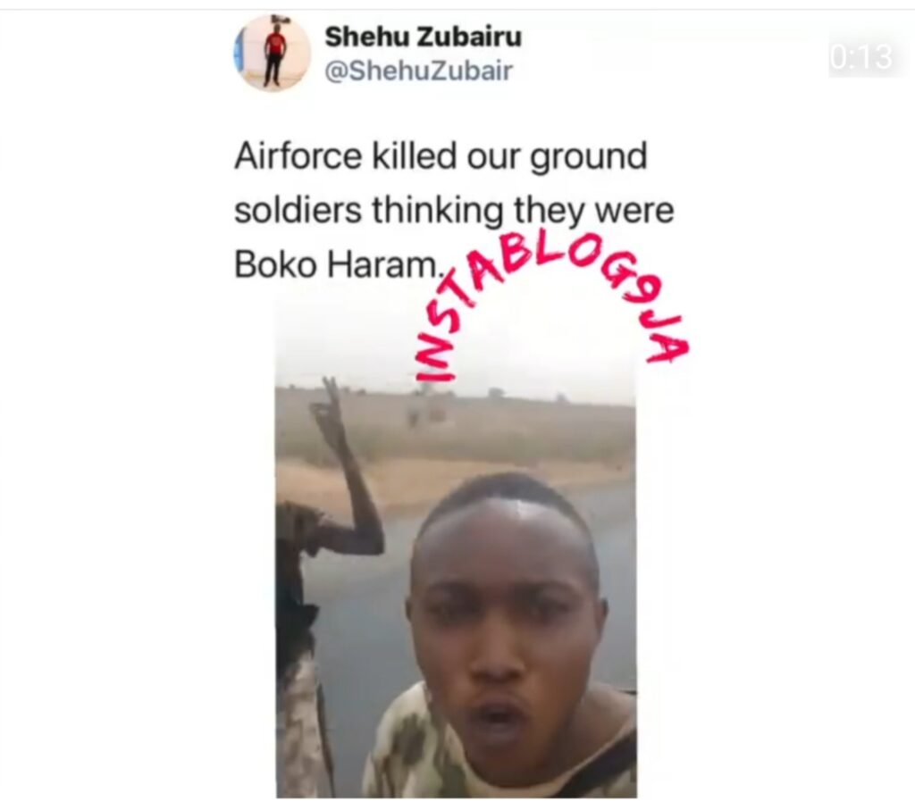 Air Force fighter jet on a mission against Boko Haram terrorists allegedly mistakenly kills about 20 soldiers on Sunday in Borno State. ?: Shehu Zubair