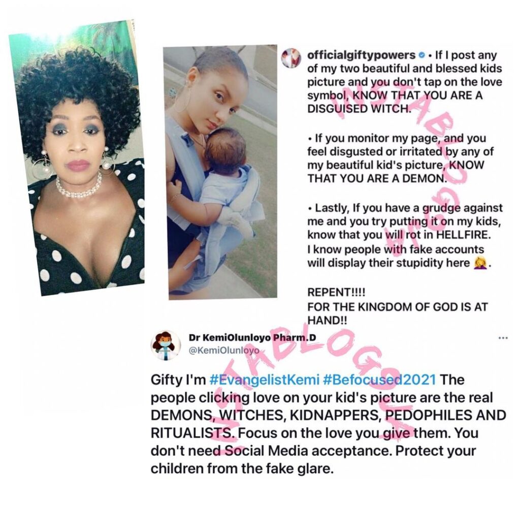 Focus on the love you give them and not on social media validation — Journalist Kemi Olunloyo tells Gifty Powers