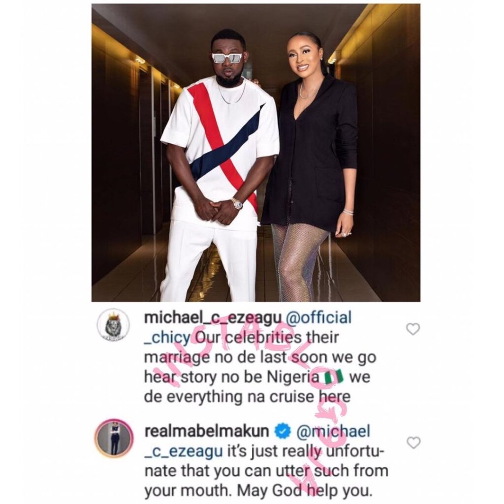 AY comedian’s wife replies a man waiting for their marriage to crash