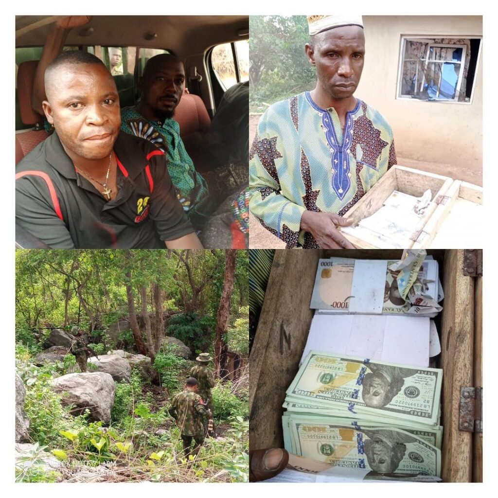 Two arrested as soldiers burst kidnappers’ den in Kwara forest