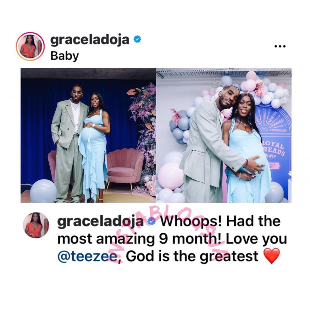 Rapper Teezee welcomes a child with ex-Gov. Ladoja’s daughter, Grace