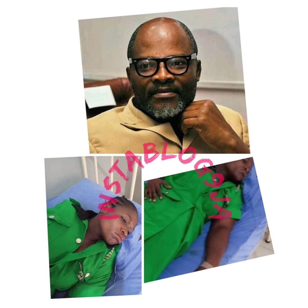 Pregnant woman allegedly slumps after receiving a slap from Gov Akeredolu’s aide