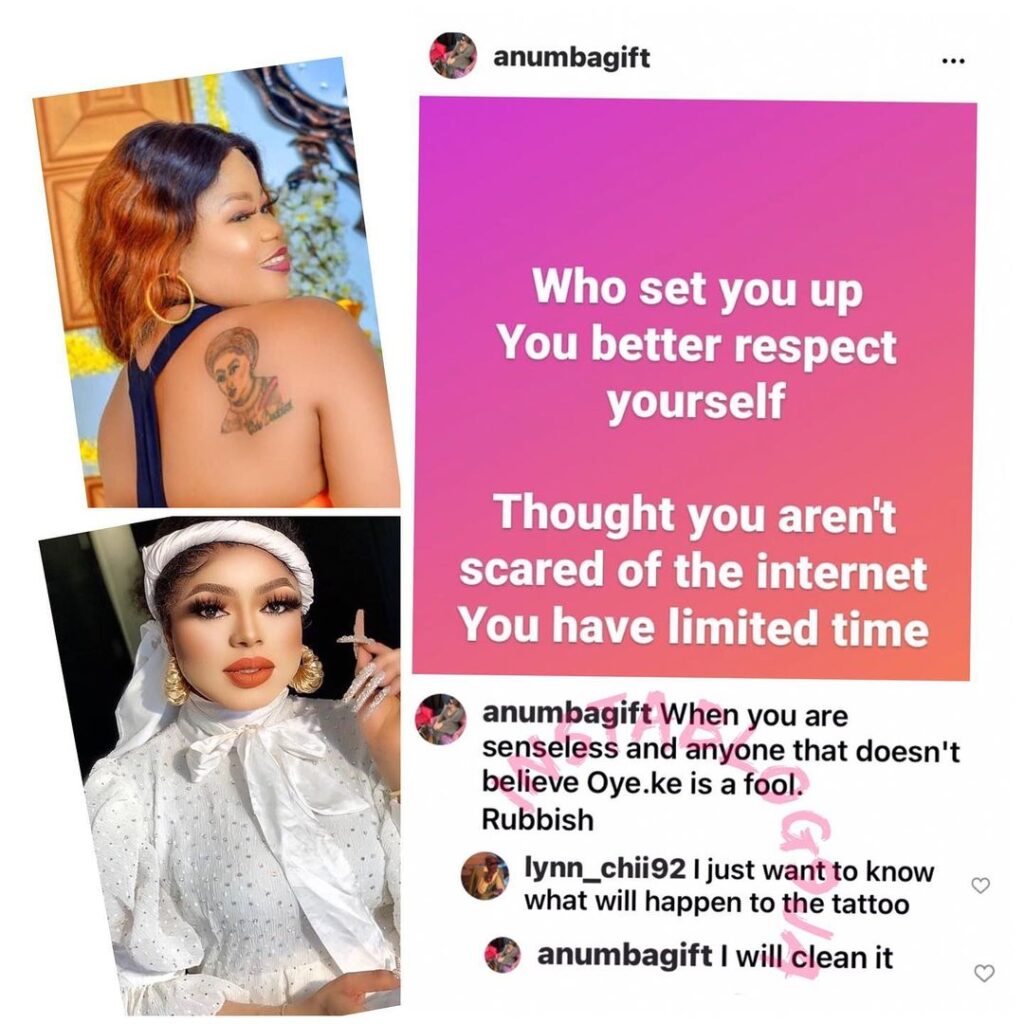 Domestic Violence: Bobrisky’s house of cards collapses as his very first tattoo benefactor corroborates the claims of his assault victim. [Swipe]